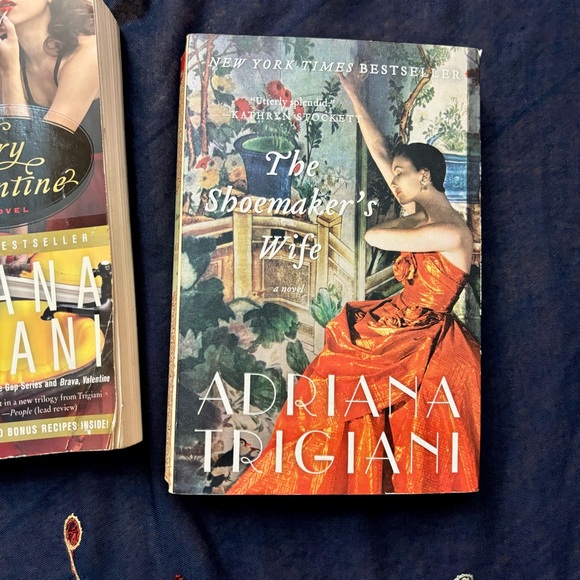 Adriana Trigiani Book Set - Very Valentine & The Shoemaker’s Wife Novel Duo - Picture 5 of 16